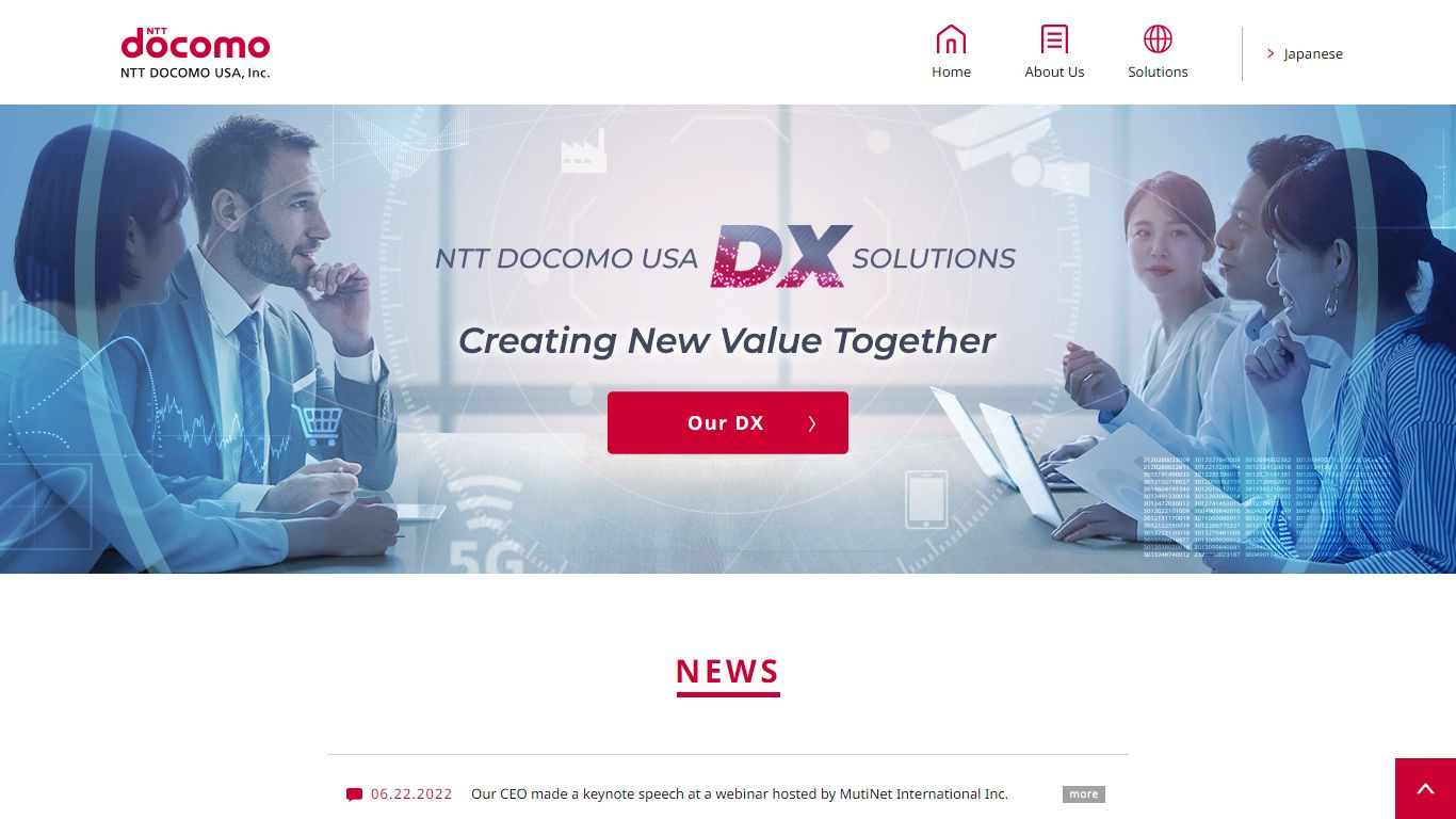 HOME | NTT DOCOMO USA, Inc.
